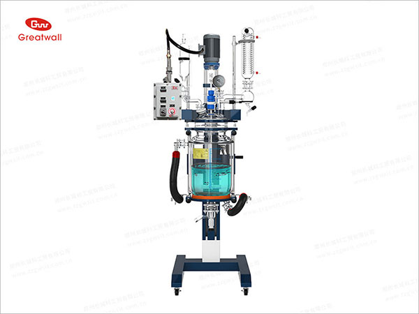 GRL防爆升降玻璃反應釜10~50L